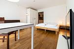 Wohnzimmer - Ein-Zimmer-Apartment 49/15 - Top-Hundeurlaub