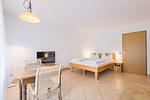 Wohnzimmer - Ein-Zimmer-Apartment 49/03 - Top-Hundeurlaub