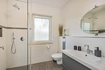 Badezimmer - Ferienhaus Zirchow 3 mit 3 Schlafzimmern, Kamin und Terrasse - Top-Hundeurlaub