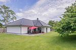 Fassade / Eingang - Ferienhaus Zirchow 3 mit 3 Schlafzimmern, Kamin und Terrasse - Top-Hundeurlaub