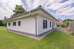 Fassade / Eingang - Ferienhaus Zirchow 3 mit 3 Schlafzimmern, Kamin und Terrasse - Top-Hundeurlaub