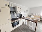 Küche / Küchenzeile - Ferienwohnung *Fenja* - Top-Hundeurlaub