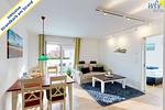 Wohnzimmer - Ferienwohnung 4 - Top-Hundeurlaub