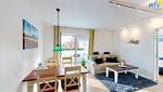 Wohnzimmer - Ferienwohnung 4 - Top-Hundeurlaub