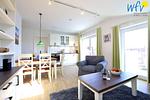 Wohnzimmer - Ferienwohnung 12 - Top-Hundeurlaub