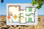 Grundriss - App. 03 Flora - Top-Hundeurlaub