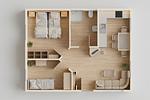 Grundriss - Bng 9 Auritz - Top-Hundeurlaub