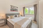 Schlafzimmer - Ferienhaus Zirchow 4 mit Kamin, Terrasse und Garten - Top-Hundeurlaub