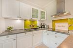 Küche / Küchenzeile - Ferienhaus Zirchow 4 mit Kamin, Terrasse und Garten - Top-Hundeurlaub
