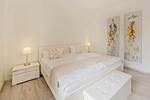 Schlafzimmer - Ferienhaus Zirchow 4 mit Kamin, Terrasse und Garten - Top-Hundeurlaub