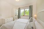 Schlafzimmer - Ferienhaus Zirchow 4 mit Kamin, Terrasse und Garten - Top-Hundeurlaub