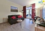 Wohnzimmer - Ferienwohnung Adlerhorst - Top-Hundeurlaub
