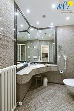 Badezimmer - Ferienwohnung Adlerhorst - Top-Hundeurlaub