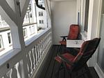 Balkon - Ferienwohnung Möwenblick - Top-Hundeurlaub