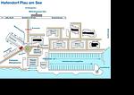 Vogelperspektive - Maisonette-Apartment „Hafenparadies“ am Yachthafen , optional mit Bootsliegeplatz gegen Gebühr .Haus 6 Nr47 - Top-Hundeurlaub