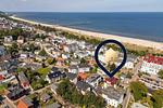 Vogelperspektive - Villa Sanke App. Seeblick nur 200 Meter zum Strand mit Ostseeblick - Top-Hundeurlaub