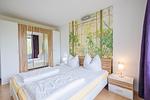 Schlafzimmer - Zwei-Zimmer-Apartment 49/20 - Top-Hundeurlaub