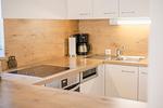 Küche / Küchenzeile - Zwei-Zimmer-Apartment 49/22 - Top-Hundeurlaub