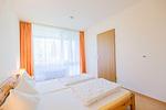 Schlafzimmer - Zwei-Zimmer-Apartment 49/22 - Top-Hundeurlaub