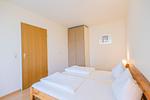 Schlafzimmer - Zwei-Zimmer-Apartment 49/22 - Top-Hundeurlaub