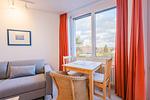 Wohnzimmer - Ein-Zimmer-Apartment 49/25 - Top-Hundeurlaub