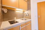 Küche / Küchenzeile - Ein-Zimmer-Apartment 49/25 - Top-Hundeurlaub