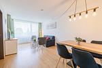 Wohnzimmer - Zwei-Zimmer-Apartment 49/33 - Top-Hundeurlaub
