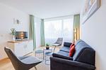 Wohnzimmer - Zwei-Zimmer-Apartment 49/33 - Top-Hundeurlaub