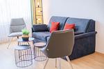 Wohnzimmer - Zwei-Zimmer-Apartment 49/33 - Top-Hundeurlaub