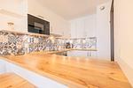 Küche / Küchenzeile - Zwei-Zimmer-Apartment 49/33 - Top-Hundeurlaub