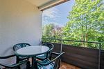 Balkon - Zwei-Zimmer-Apartment 49/33 - Top-Hundeurlaub