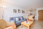 Wohnzimmer - Zwei-Zimmer-Apartment 49/34 - Top-Hundeurlaub