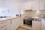 Küche / Küchenzeile - Zwei-Zimmer-Apartment 49/34 - Top-Hundeurlaub