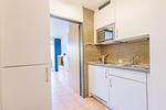 Küche / Küchenzeile - Ein-Zimmer-Apartment 49/37 - Top-Hundeurlaub