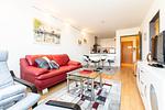 Wohnzimmer - Zwei-Zimmer-Apartment 49/46 - Top-Hundeurlaub
