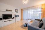 Wohnzimmer - Zwei-Zimmer-Apartment 51/06 - Top-Hundeurlaub