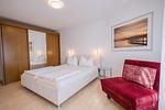Schlafzimmer - Zwei-Zimmer-Apartment 51/06 - Top-Hundeurlaub