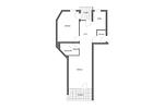 Grundriss - Zwei-Zimmer-Apartment 51/06 - Top-Hundeurlaub
