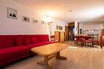 Wohnzimmer - Zwei-Zimmer-Apartment 51/07 - Top-Hundeurlaub