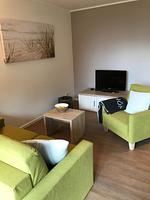 Wohnzimmer - Modernes und helles 2-Zimmer-Apartment in ruhiger Lage.Hund erlaubt .Haus 5 .Nr.29 - Top-Hundeurlaub