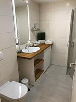 Badezimmer - Modernes und helles 2-Zimmer-Apartment in ruhiger Lage.Hund erlaubt .Haus 5 .Nr.29 - Top-Hundeurlaub
