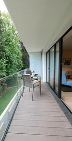 Sauna, Sonne & Strand – und der Hund darf mit! - Luxusapartment mit Sauna und Balkon 1.04 - Top-Hundeurlaub