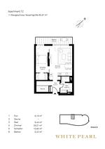 Grundriss - Luxusapartment 1.12 - Top-Hundeurlaub