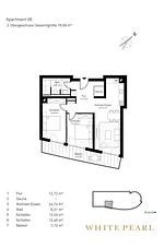 Grundriss - Luxussuite 2.06 - Top-Hundeurlaub