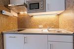 Küche / Küchenzeile - Ein-Zimmer-Apartment 55/18 - Top-Hundeurlaub