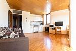 Wohnzimmer - Zwei-Zimmer-Apartment 55/23 - Top-Hundeurlaub