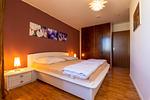 Schlafzimmer - Zwei-Zimmer-Apartment 55/23 - Top-Hundeurlaub