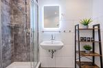 Badezimmer - Zwei-Zimmer-Apartment 55/23 - Top-Hundeurlaub