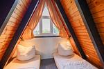 Schlafzimmer - Nurdachhaus (Typ 7) ND 10 - Top-Hundeurlaub