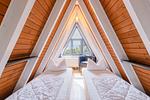 Schlafzimmer - Nurdachhaus (Typ 7) ND 15 - Top-Hundeurlaub